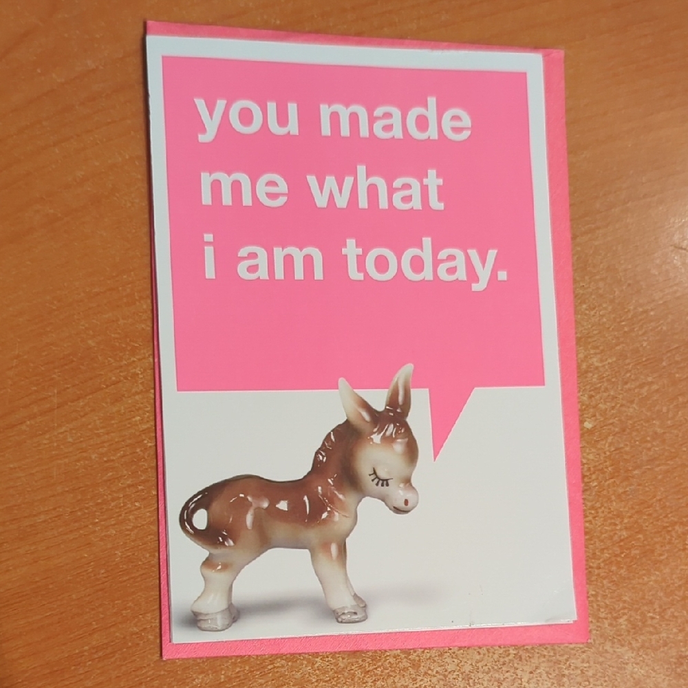 Smart ass Mother's Day card